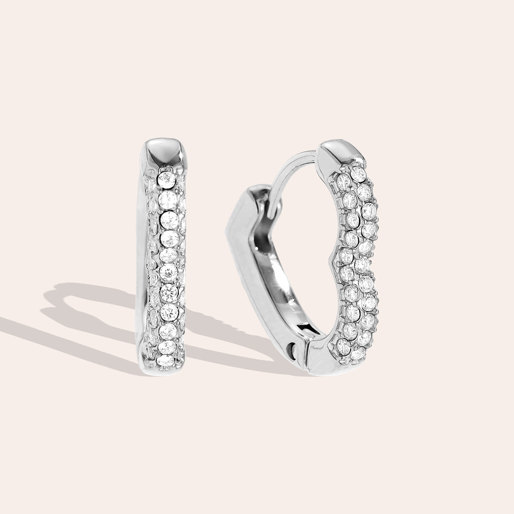 Ohrringe Diamond Heart (1,5)