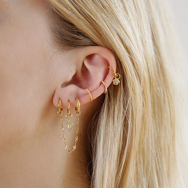 Ohrringe Double Rings