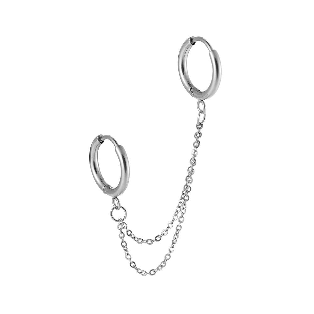 Ohrringe Double Chain