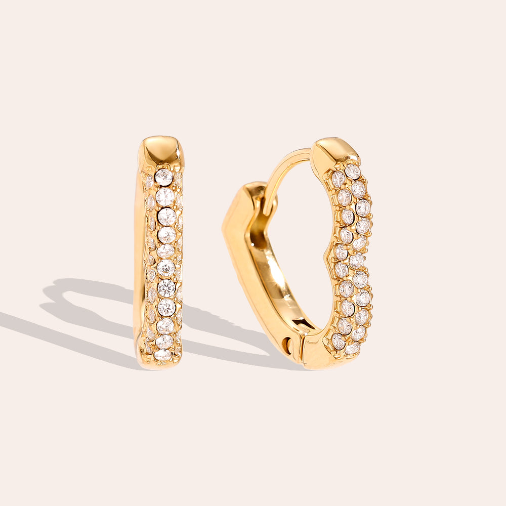 Ohrringe Diamond Heart (1,5)