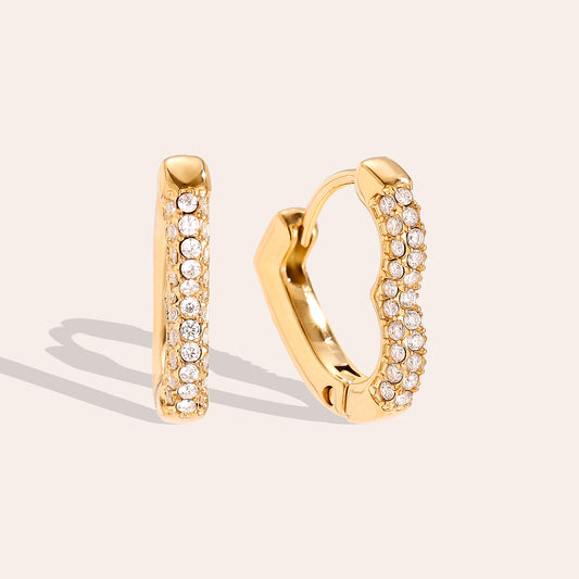 Ohrringe Diamond Heart (1,5)