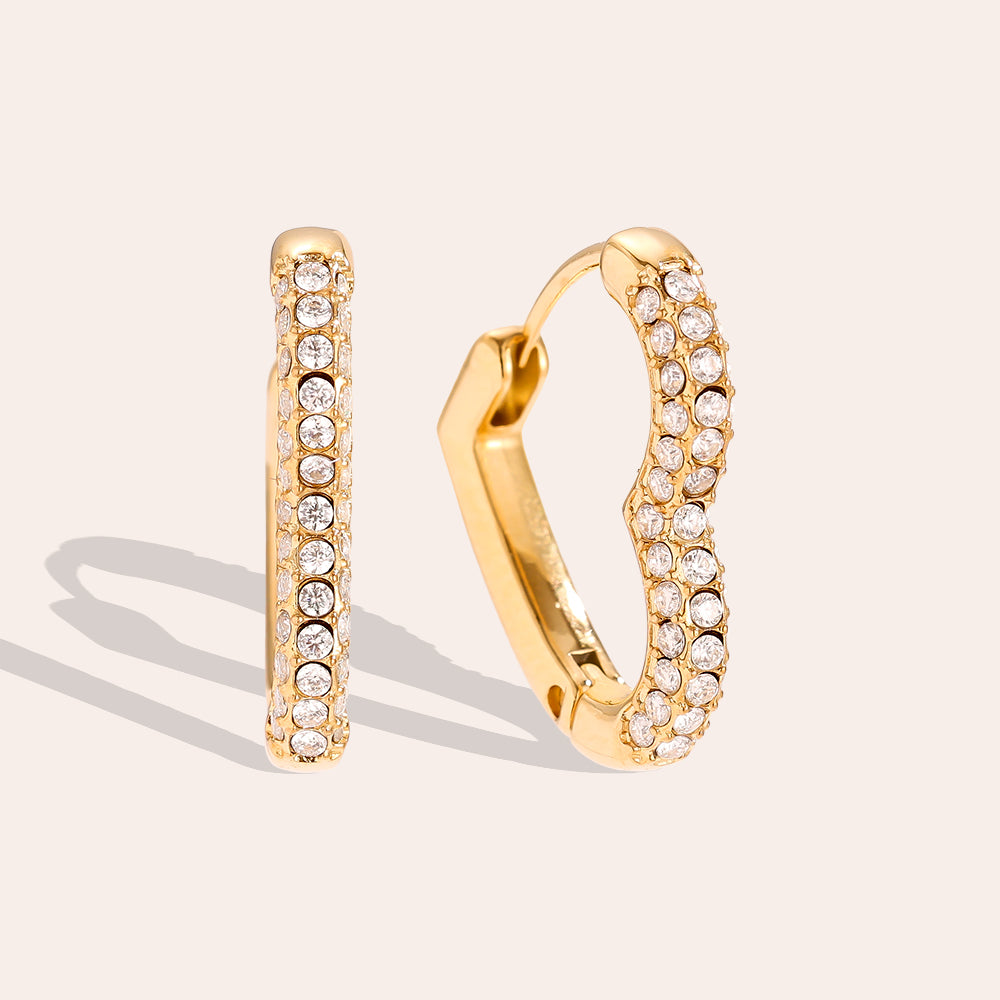 Ohrringe Diamond Heart (1,8)